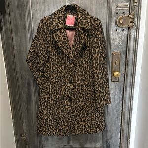kate spade Brown and Black Trench Coat